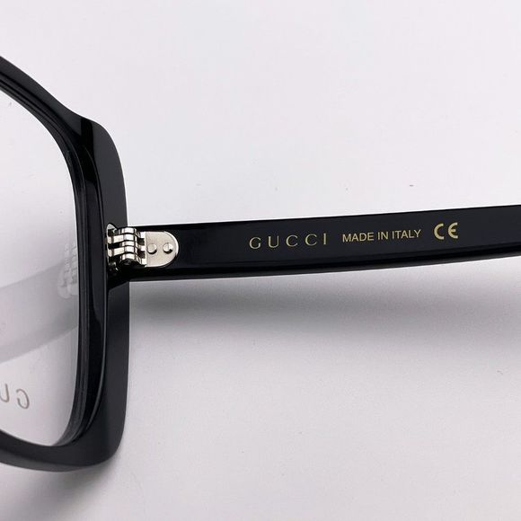 Gucci GG0473O 001 Eyeglasses Black Butterfly Women main image 4